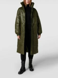 Drykorn Steppmantel Mit Stehkragen Modell 'Euston' - Olivgrün