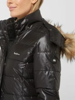 Pepe Jeans Steppmantel Mit Webpelz Modell 'Anja' - Schwarz -WINTERMÄNTEL Verkaufs-Shop 8l8j6l2695a58hada8o54ipo6t9kqgpn9db34c2a9oo4mgqhagokoiib9533il256p9kukaj9spk4hiaad3j8cb661gm4p356sqj8chk6soj0ob6chhj2oj464p6ae1pclh68d8