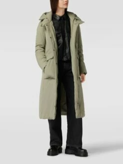 REVIEW Mantel Mit Kapuze - Schilf