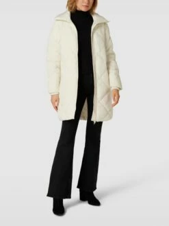 Vila Steppmantel Mit Stehkragen Modell 'VIADAYA' - Offwhite