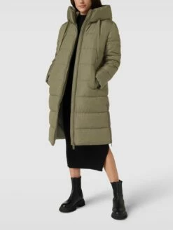 Joseph Janard Steppmantel Mit Eingrifftaschen Modell 'PUFFER' - Olivgrün