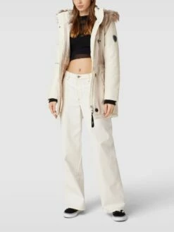 Only Parka Mit Kunstpelzkragen Modell 'ONLIRS' - Offwhite