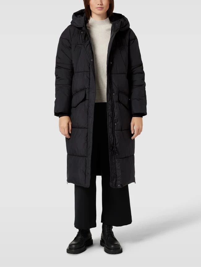 Jake*s Casual Steppmantel Mit Kapuze - Schwarz 4 Jake*s Casual Steppmantel Mit Kapuze - Schwarz – Bild 4