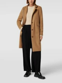 Christian Berg Woman Selection Mantel Mit Reverskragen - Camel Meliert