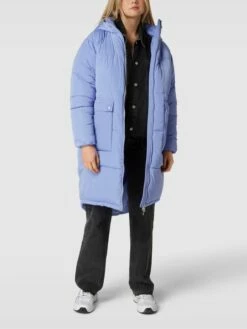 Only Steppmantel Mit Kapuze Modell 'ONLGABI OVERSIZE LONG COAT' - Bleu