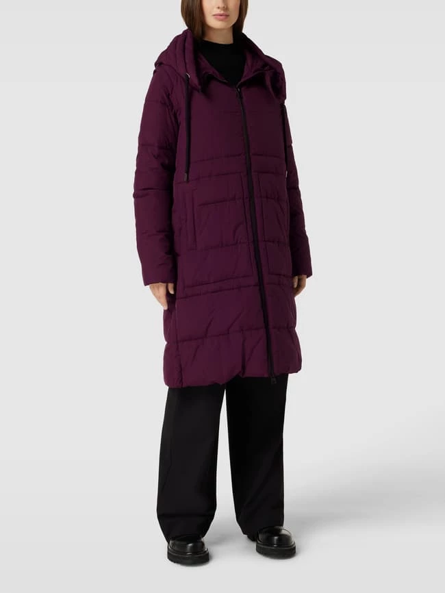 BETTY & CO GREY Steppmantel Mit Kapuze - Bordeaux Rot 1 BETTY & CO GREY Steppmantel Mit Kapuze - Bordeaux Rot