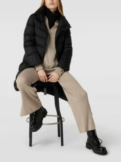 Weekend Max Mara Steppmantel Mit Eingrifftaschen - Schwarz