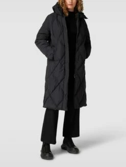 Brax Steppmantel Mit Abnehmbarer Kapuze Modell 'STYLE.ASCONA' - Anthrazit