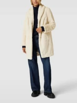 Christian Berg Woman Selection Mantel Mit Seitlichen Eingrifftaschen - Offwhite