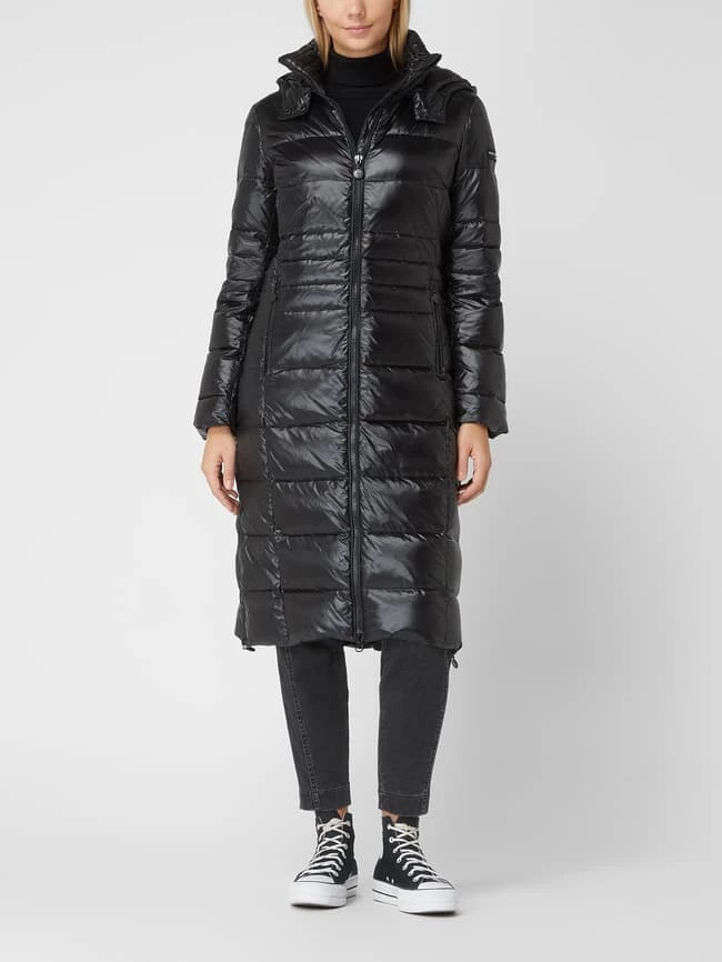 Frieda & Freddies Daunenmantel Mit Abnehmbarer Kapuze - Schwarz 4 Frieda & Freddies Daunenmantel Mit Abnehmbarer Kapuze - Schwarz – Bild 4