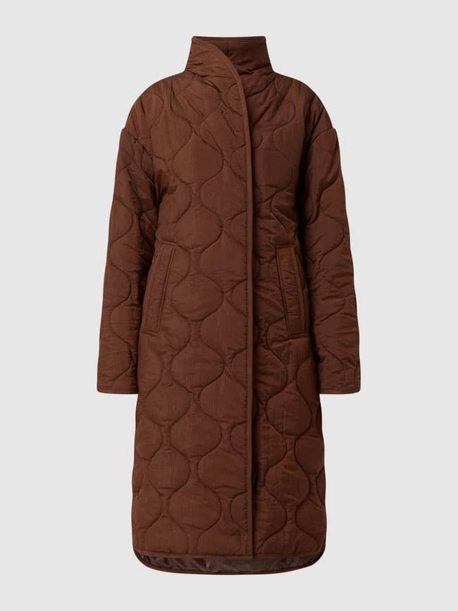 Smith And Soul Steppmantel Mit Schalkragen - Schokobraun 2 Smith And Soul Steppmantel Mit Schalkragen - Schokobraun – Bild 2