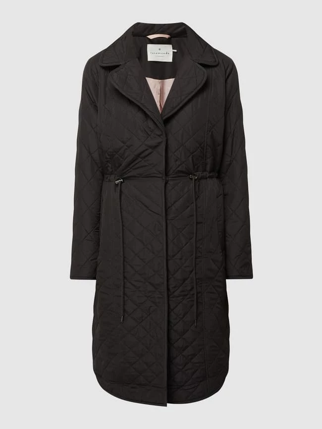 Rosemunde Steppmantel Mit Reverskragen - Schwarz 2 Rosemunde Steppmantel Mit Reverskragen - Schwarz – Bild 2