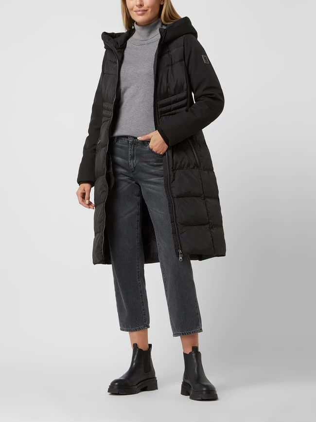 Garcia Steppmantel Mit Wattierung - Schwarz 1 Garcia Steppmantel Mit Wattierung - Schwarz