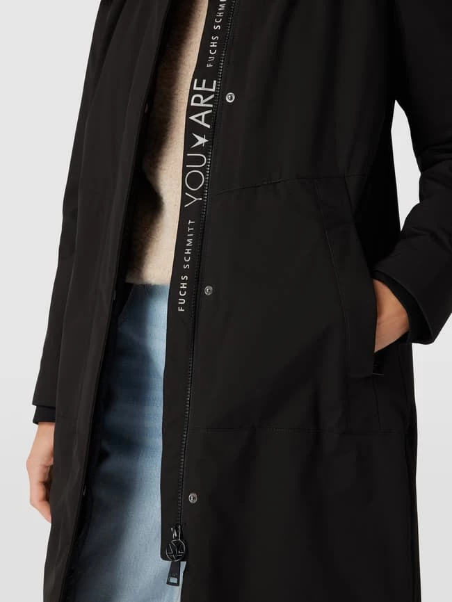 Fuchs Schmitt Mantel Mit Abnehmbarer Kapuze - Schwarz 3 Fuchs Schmitt Mantel Mit Abnehmbarer Kapuze - Schwarz – Bild 3