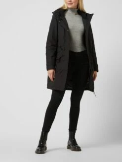 Ragwear Parka Mit Kapuze - Schwarz