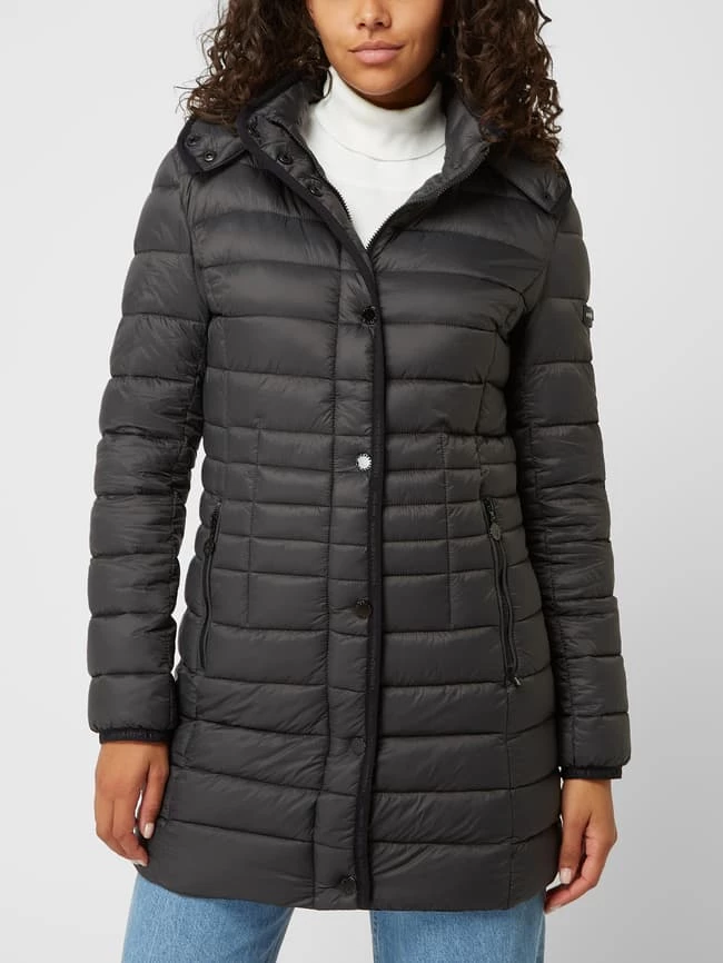 Frieda & Freddies Steppmantel Mit Abnehmbarer Kapuze - Anthrazit 4 Frieda & Freddies Steppmantel Mit Abnehmbarer Kapuze - Anthrazit – Bild 4