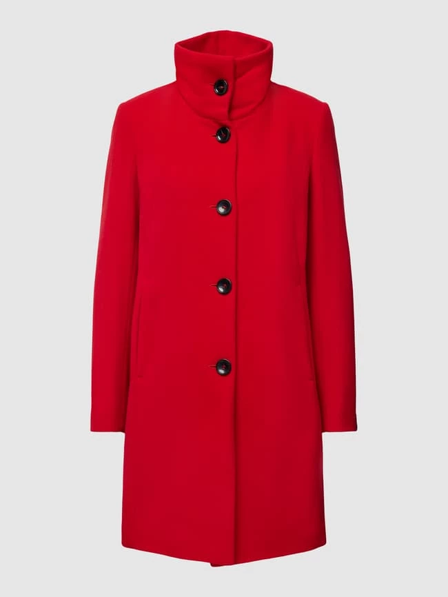Milo Coats Mantel Mit Seitlichen Eingrifftaschen - Rot 2 Milo Coats Mantel Mit Seitlichen Eingrifftaschen - Rot – Bild 2