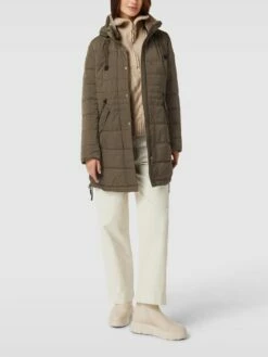 Gil Bret Steppmantel Mit Kapuze - Khaki
