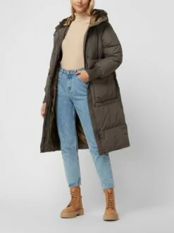 Embassy Of Bricks & Logs Steppmantel Mit Kapuze - Dunkelgrün