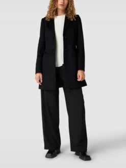 Montego Mantel Mit Paspeltaschen - Dunkelblau