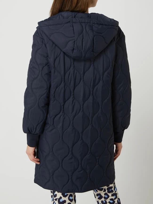 Jake*s Collection Steppmantel Mit Kapuze - Marineblau 5 Jake*s Collection Steppmantel Mit Kapuze - Marineblau – Bild 5