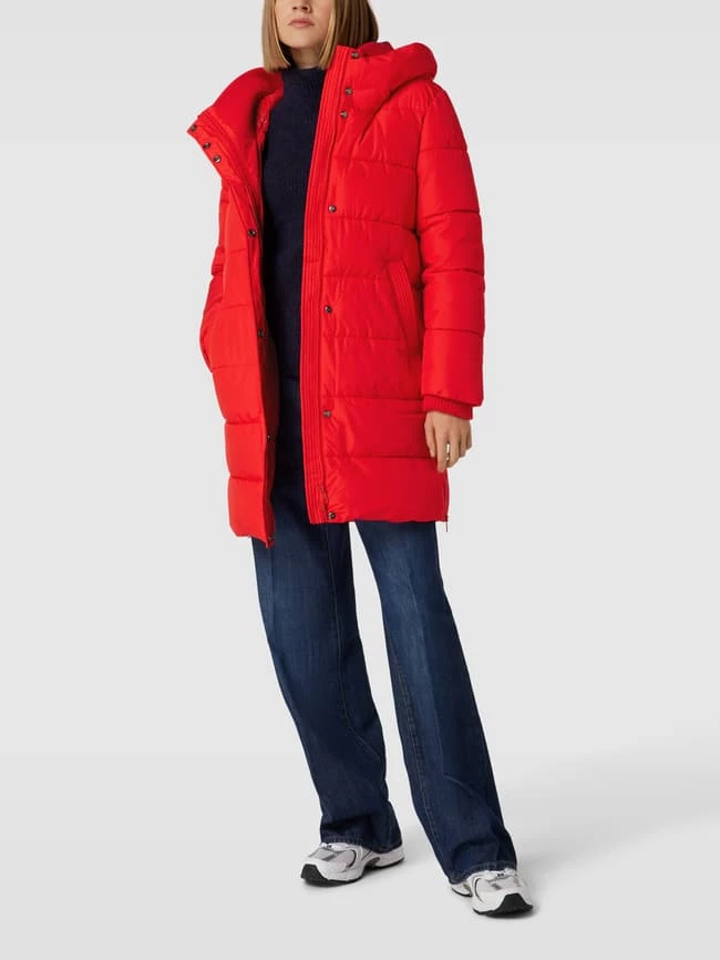 Esprit Steppmantel Mit Kapuze - Rot 1 Esprit Steppmantel Mit Kapuze - Rot