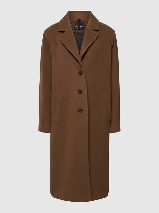 Fuchs Schmitt Mantel Mit Reverskragen - Taupe 2 Fuchs Schmitt Mantel Mit Reverskragen - Taupe – Bild 2