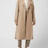 Tom Tailor Wollmantel Mit Schulterkoller - Beige
