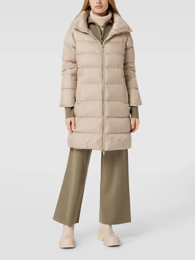 Weekend Max Mara Steppmantel Mit Eingrifftaschen - Sand 1 Weekend Max Mara Steppmantel Mit Eingrifftaschen - Sand