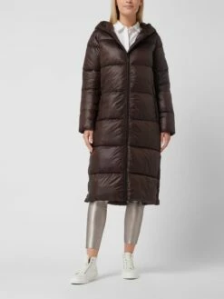 Frieda & Freddies Steppmantel Mit Kapuze - Dunkelbraun