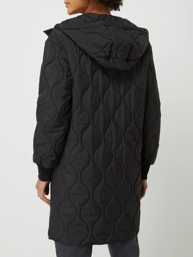 Jake*s Collection Steppmantel Mit Kapuze - Schwarz 5 Jake*s Collection Steppmantel Mit Kapuze - Schwarz – Bild 5