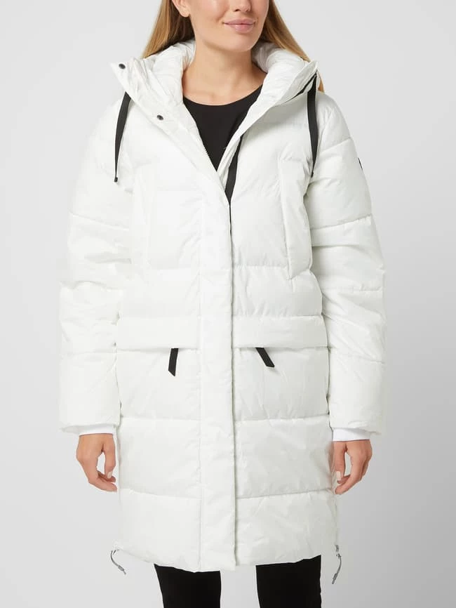 Icepeak Steppmantel Mit Kapuze Modell 'Artern' - Wasserdicht - Offwhite 4 Icepeak Steppmantel Mit Kapuze Modell 'Artern' - Wasserdicht - Offwhite – Bild 4