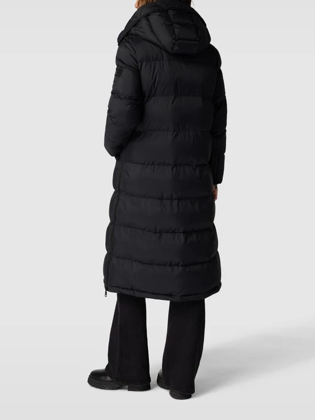 No.1 Como Mantel Mit Kapuze Modell 'HAZEL' - Schwarz 5 No.1 Como Mantel Mit Kapuze Modell 'HAZEL' - Schwarz – Bild 5