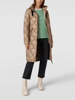 Gil Bret Daunenmantel Mit Abnehmbarer Kapuze - Camel