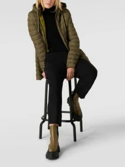 Fuchs Schmitt Steppmantel Mit Abnehmbarer Kapuze - Khaki