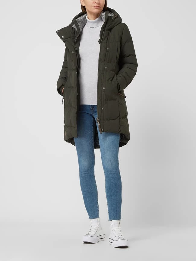 Ragwear Steppmantel Mit Kapuze Modell 'Pavla' - Olivgrün 1 Ragwear Steppmantel Mit Kapuze Modell 'Pavla' - Olivgrün