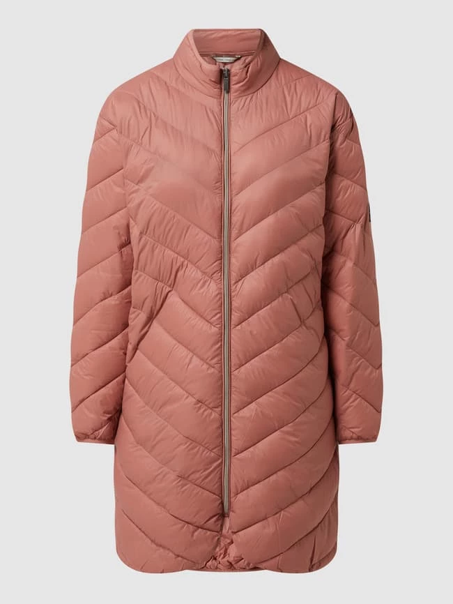 Fransa Steppmantel Mit Wattierung - Dunkelrot 2 Fransa Steppmantel Mit Wattierung - Dunkelrot – Bild 2