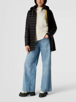 Fuchs Schmitt Steppmantel Mit Abnehmbarer Kapuze - Schwarz