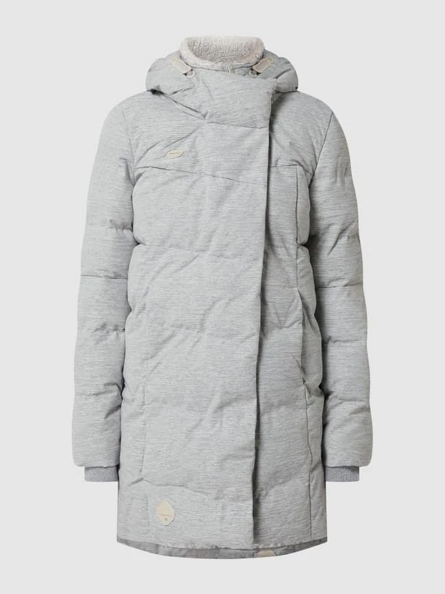 Ragwear Steppmantel Mit Kapuze Modell 'Pavla' - Hellgrau 2 Ragwear Steppmantel Mit Kapuze Modell 'Pavla' - Hellgrau – Bild 2