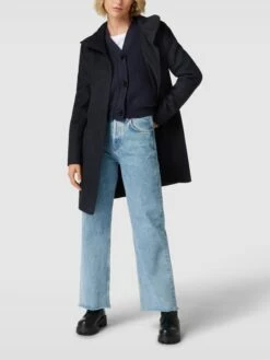 Gil Bret Mantel Mit Seitlichen Eingrifftaschen - Dunkelblau