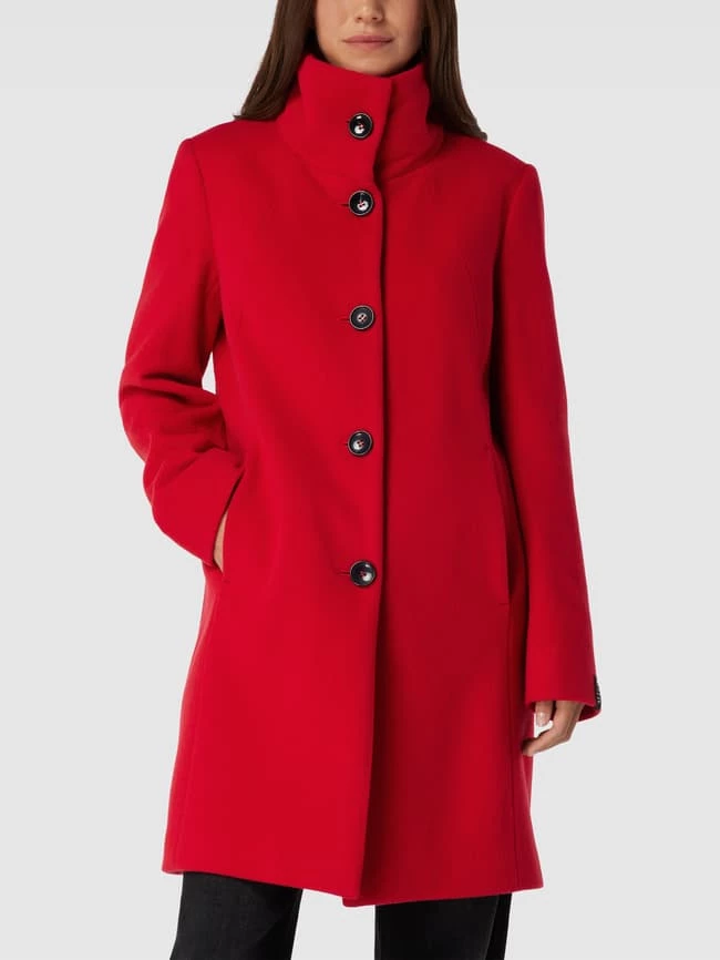 Milo Coats Mantel Mit Seitlichen Eingrifftaschen - Rot 4 Milo Coats Mantel Mit Seitlichen Eingrifftaschen - Rot – Bild 4