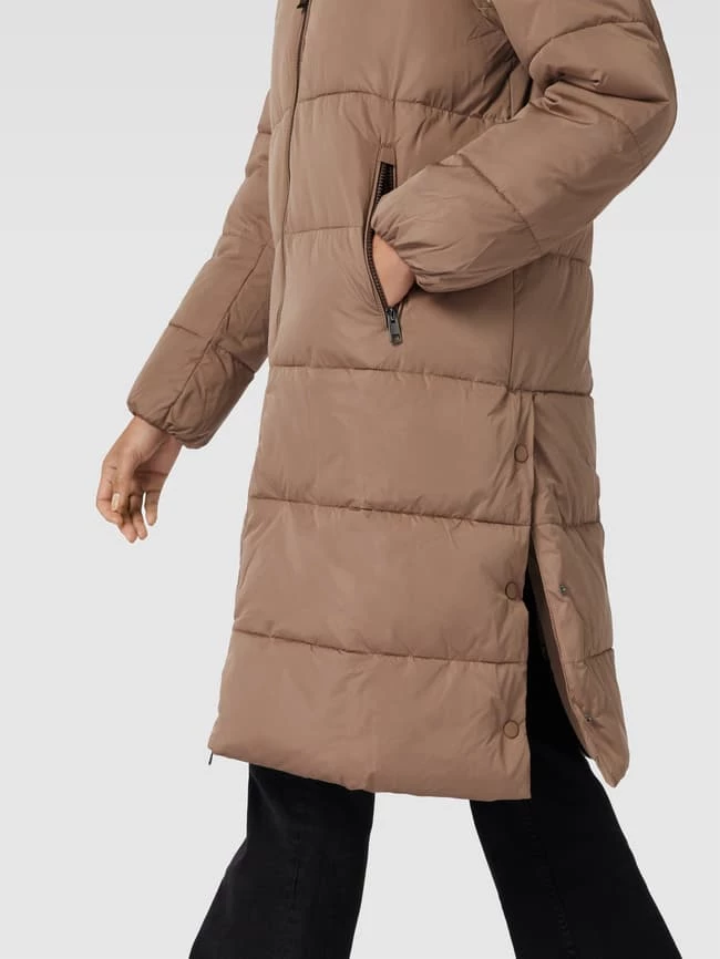 Esprit Collection Steppmantel Mit Kapuze - Taupe 3 Esprit Collection Steppmantel Mit Kapuze - Taupe – Bild 3