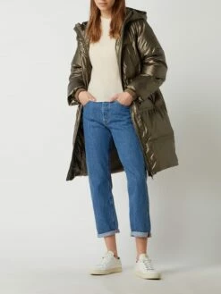 ICHI Steppjacke In Metallic-Optik Modell 'Florissa' - Messing