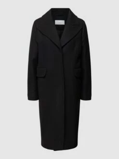 Cinque Mantel Mit Strukturmuster Modell 'CIARKO' - Schwarz