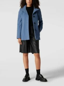 Fuchs Schmitt Kurzmantel Mit Umlegekragen - Jeans