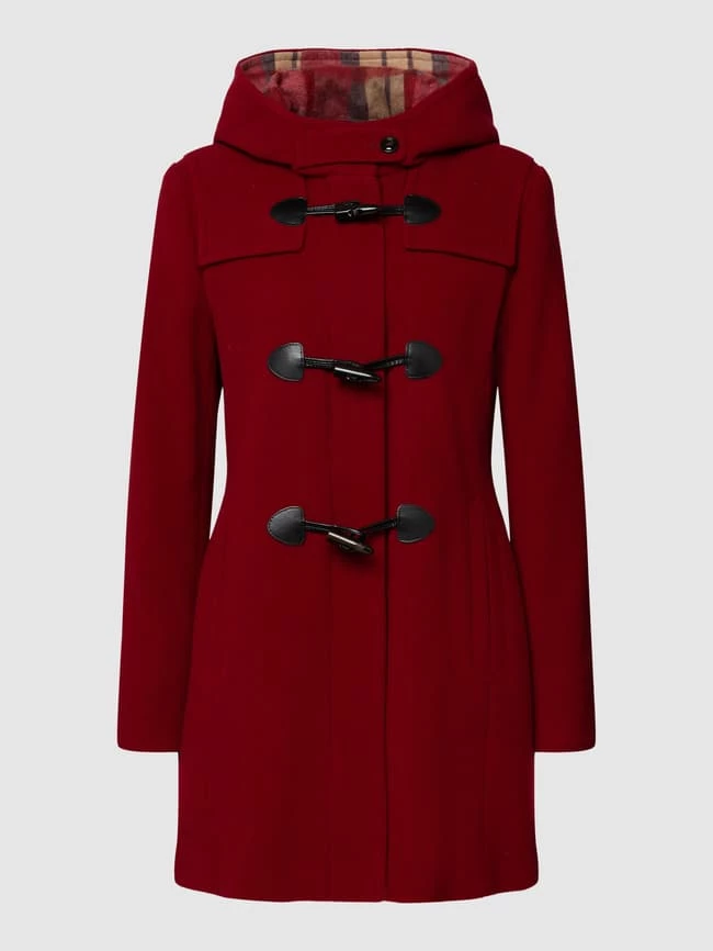Gil Bret Dufflecoat Mit Seitlichen Eingrifftaschen Modell 'Dahlia' - Rot 2 Gil Bret Dufflecoat Mit Seitlichen Eingrifftaschen Modell 'Dahlia' - Rot – Bild 2