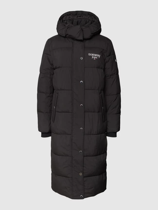 Tommy Jeans Steppmantel Mit Label-Print - Schwarz 2 Tommy Jeans Steppmantel Mit Label-Print - Schwarz – Bild 2