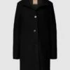 BOSS Casualwear Mantel Mit Reverskragen Modell 'COHSANDY' - Schwarz