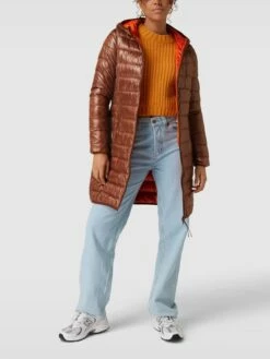 Q/S Designed By Steppmantel Mit Eingrifftaschen - Hellbraun