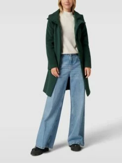 Drykorn Mantel Mit Umlegekragen Modell 'CAVERS' - Khaki